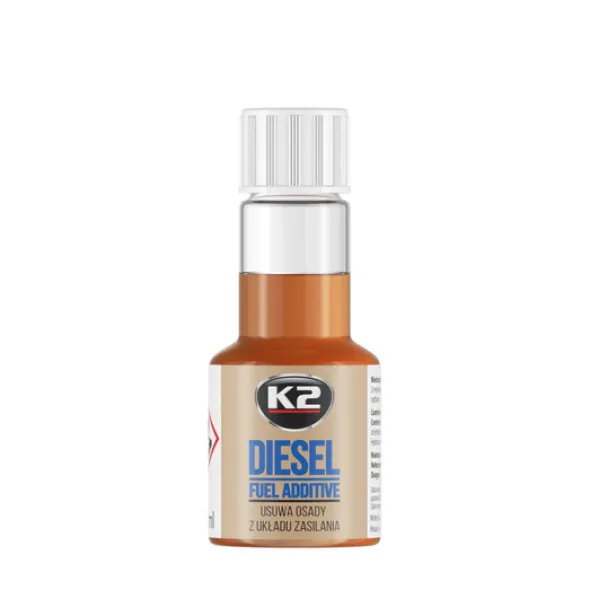 K2 Diesel formuła do czyszczenia wtrysków wtryskiwaczy diesla 50ml