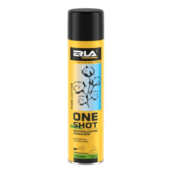 K2 Erla One Shot neutralizator zapachów Pure Cotton 600ml