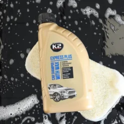 K2 Express Plus Szampon samochodowy z woskiem carnauba 1L