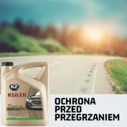 K2 Kuler gotowy płyn do chłodnic samochodowych Zielony 5L
