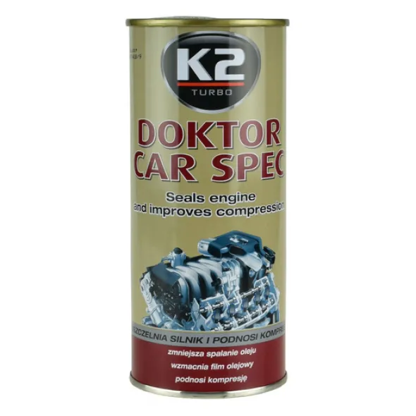 K2 Moto Doktor Car Spec uszczelniacz do silnika 443ml