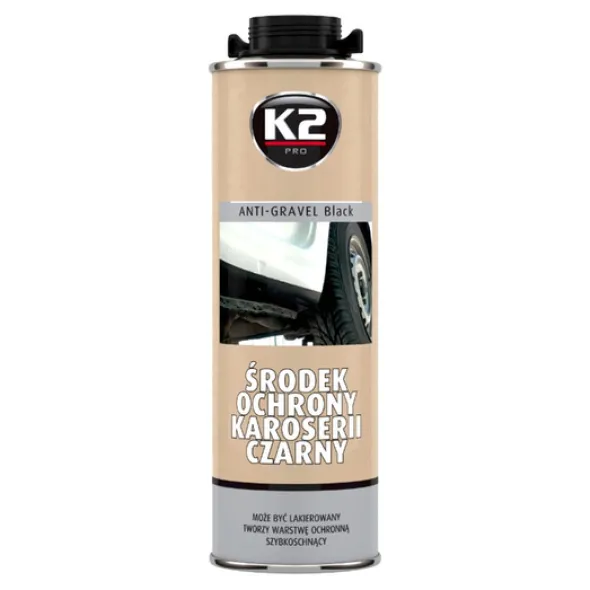 K2 Pro Baranek pod pistolet do konserwacji podwozia Czarny 1L