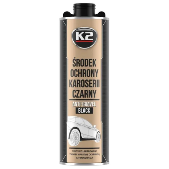 K2 Pro Baranek pod pistolet do konserwacji podwozia Czarny 1L