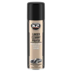 K2 Pro lakier akrylowy rally czarny połysk spray 500ml
