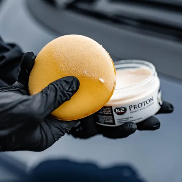 K2 Proton twardy wosk Carnauba do ochrony lakieru - zestaw 200g