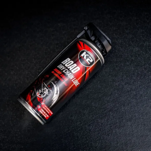 K2 Road Dry Chain Lube suchy smar do łańcuchów motocyklowych 400ml