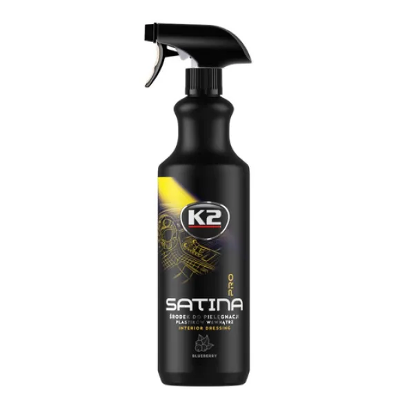 K2 Satina PRO Interior Dressing kokpit matowy Blueberry 1L
