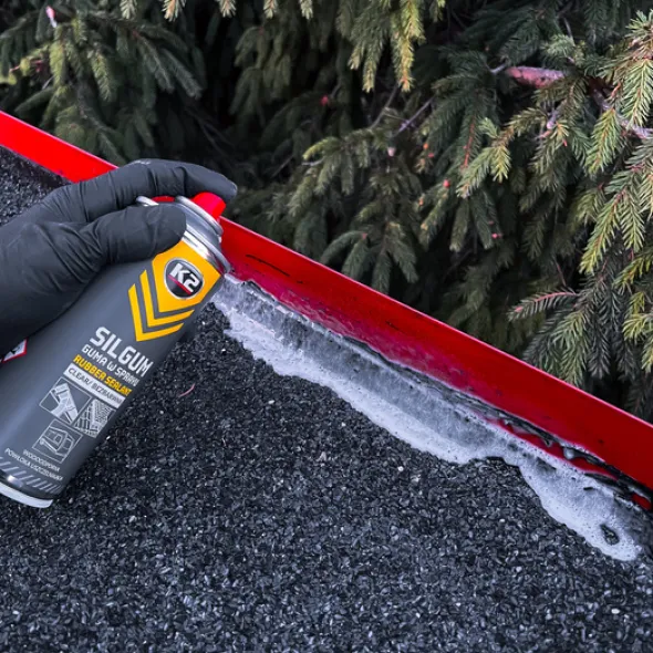 K2 Silgum - wodoodporny uszczelniacz w sprayu, bezbarwny 400ml