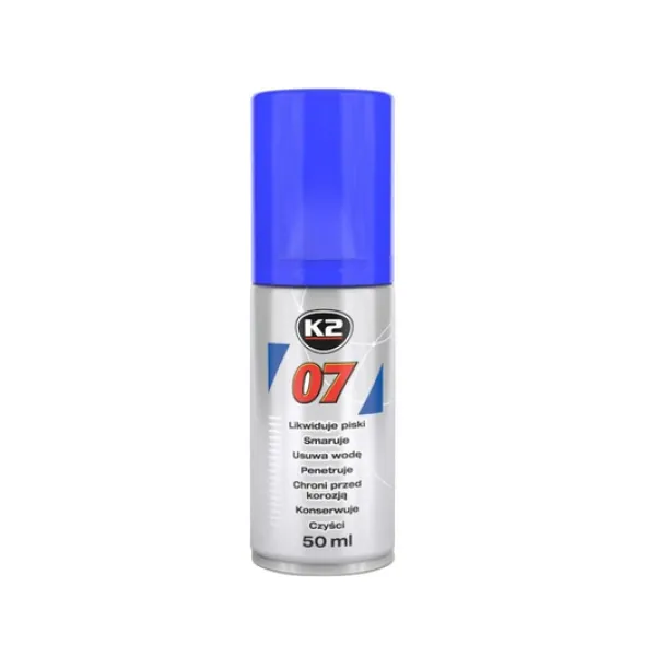 K2 07 smar odrdzewiacz w sprayu wielozadaniowy penetrant 50ml