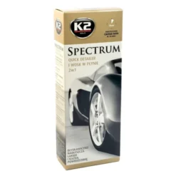 K2 Spectrum syntetyczny wosk w płynie do nabłyszczania lakieru 700ml + mikrofibra