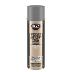 K2 szary podkład akrylowy szybkoschnący spray 500ml