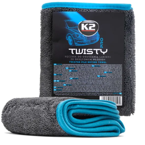 K2 Twisty - Dwustronny ręcznik do osuszania 40x60cm