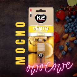 K2 Vento zapach samochodowy flakonik - Lemon