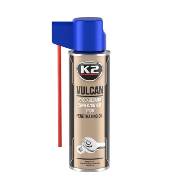 K2 Vulcan odrdzewiacz z MoS2 do zapieczonych śrub 250ml