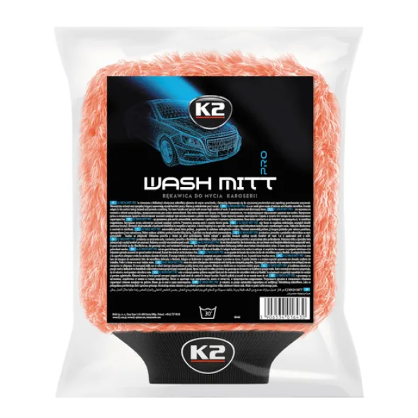 K2 Wash Mitt rękawica z mikrofibry do mycia auta