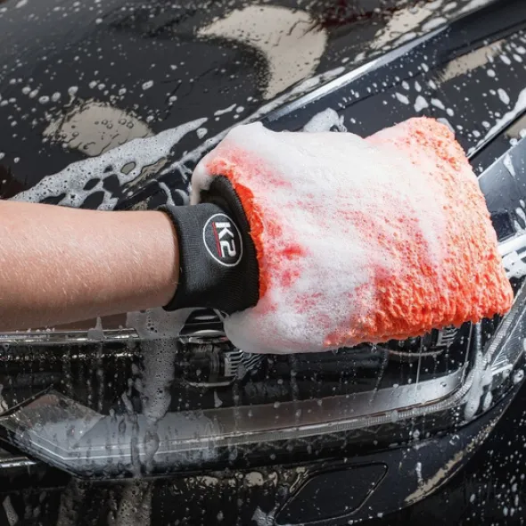 K2 Wash Mitt rękawica z mikrofibry do mycia auta