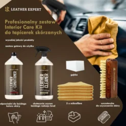 Leather Expert Leather Interior Care KIT - zestaw do pielęgnacji skóry 1000ml