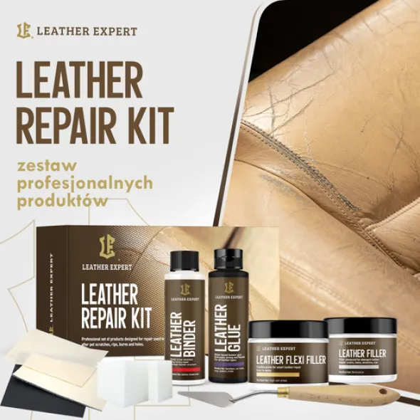 Leather Expert Leather Repair KIT - zestaw naprawczy do skóry