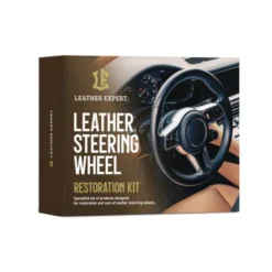 Leather Expert Steering Wheel Kit Zestaw do renowacji kierownicy - czarny