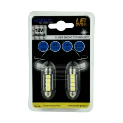 Led Bosma rurka 4x LED SMD5050 Canbus 12x39 White 2szt *3789*