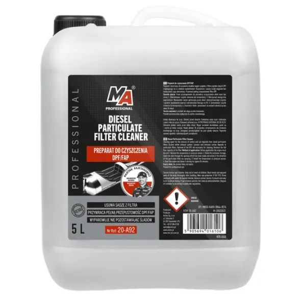 MA PROFESSIONAL DPF Cleaner - płyn do zyszczenia filtra cząstek stałych 5L