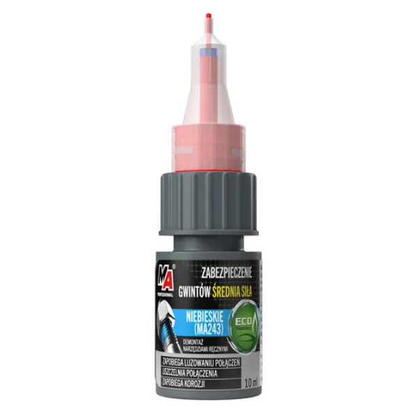 MA Professional - Klej anaerobowy średnia siła - niebieski 10ml