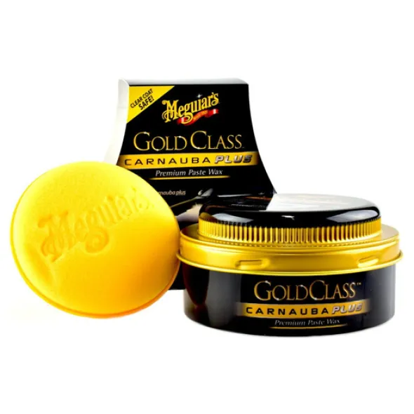 Meguiars Gold Class Carnauba Plus Premium Paste Wax - wosk z polimerami 311g