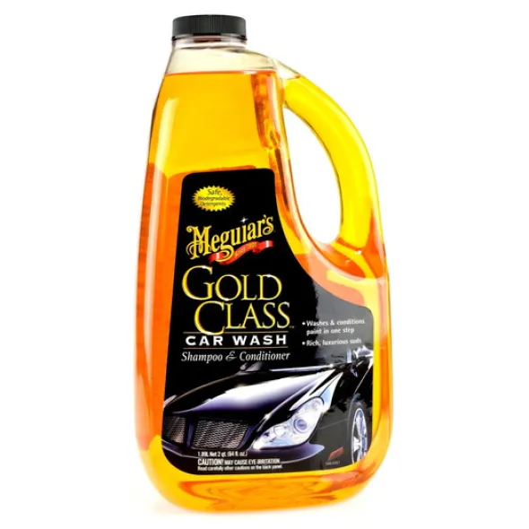 Meguiars Gold Class Car Wash Shampoo Conditioner - szampon z odżywką 1,8L