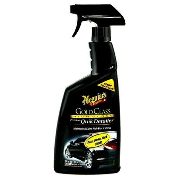 Meguiars Gold Class Premium Quik Detailer do usuwania lekkich zabrudzeń i poprawy połysku 709ml