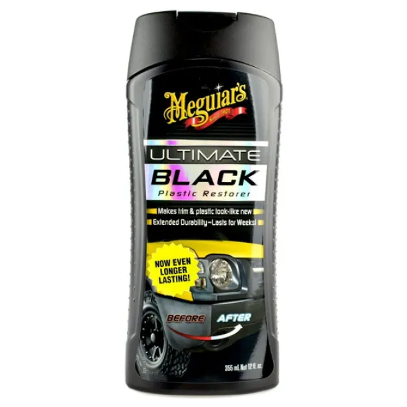 Meguiars Ultimate Black Plastic Restorer- żel do plastików zewnętrznych 355ml