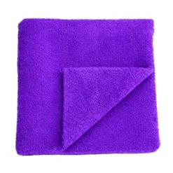 Mikrofibra bezszwowa Violet Blaze do czyszczenia i polerowania 40x40cm 350gsm
