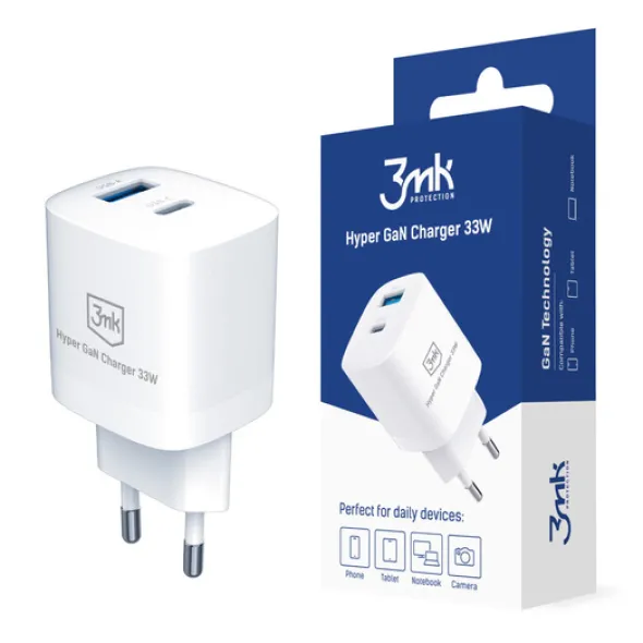3MK Ładowarka sieciowa Hyper GaN Charger 33W
