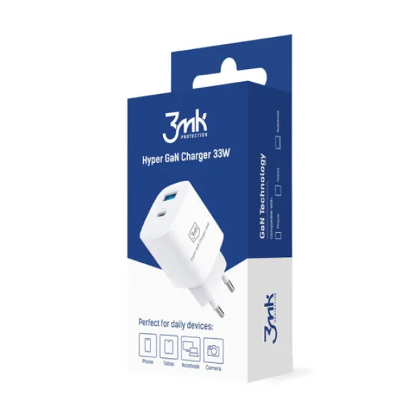 3MK Ładowarka sieciowa Hyper GaN Charger 33W