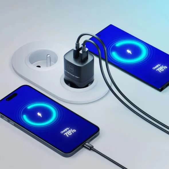3MK Ładowarka sieciowa Hyper GaN Charger 33W Black