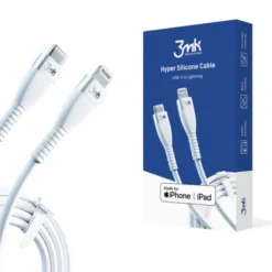 3mk Kabel iPhone Hyper Silicone Cable Typ C - Lightning 20W 3A
