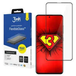 3MK Szkło FlexibleGlass Max Samsung Galaxy A51/A52 4G/5G A52s 5G Black