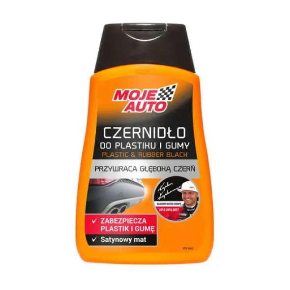 Moje Auto Czernidło do plastiku i gumy 250ml