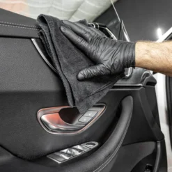 Moje Auto Detailer Mikrofibra APT BLACK (ALL PURPOSE TOWEL) 370g/m2 40x40cm LASER CUT