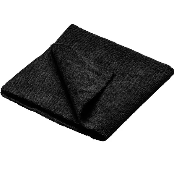 Moje Auto Detailer Mikrofibra APT BLACK (ALL PURPOSE TOWEL) 370g/m2 40x40cm LASER CUT