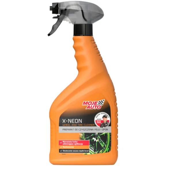 Moje Auto Detailer X-NEON preparat do czyszczenia felg i opon 750ml