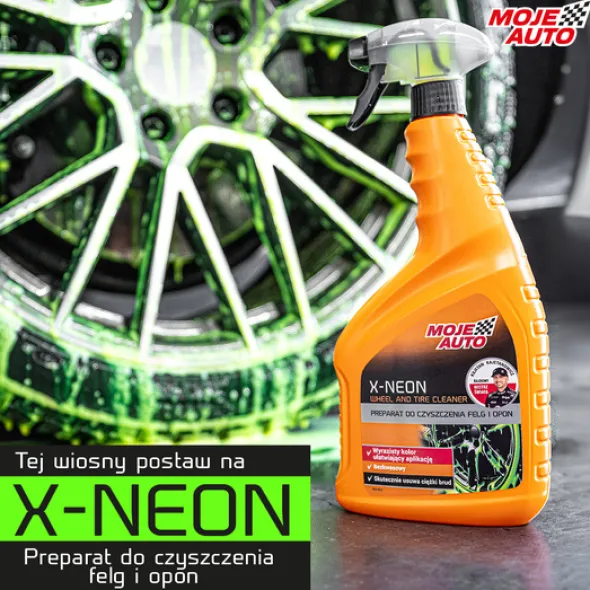 Moje Auto Detailer X-NEON preparat do czyszczenia felg i opon 750ml