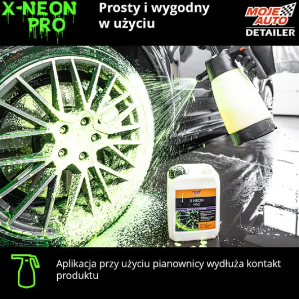 Moje Auto Detailer X-NEON PRO preparat do czyszczenia felg i opon 5L