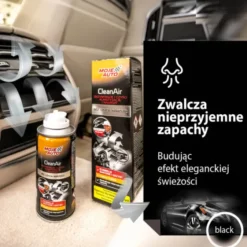 Moje Auto dezynfekcja i czyszczenie klimatyzacji150ml - Black