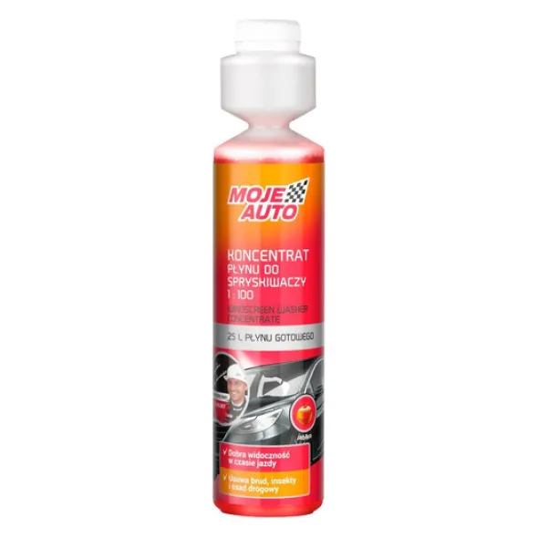 Moje Auto letni koncentrat do spryskiwaczy 100:1 Jabłkowy 250ml