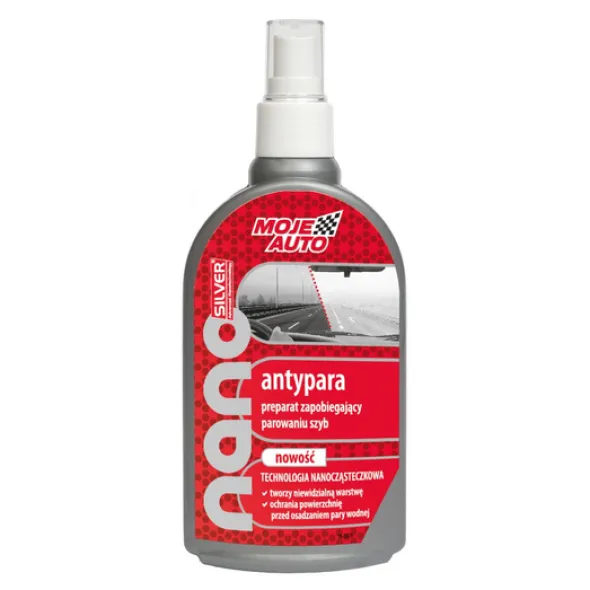 Moje Auto Nano Silver antypara - zapobiega parowaniu szyb 250ml