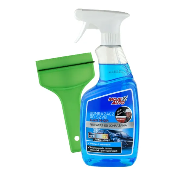 Moje Auto odmrażacz do szyb atomizer 650ml + skrobaczka