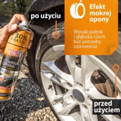 Moje Auto Tire Shine - preparat do opon mokra opona 400ml