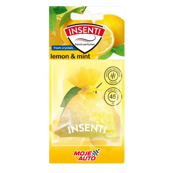 Moje Auto woreczek zapachowy - kuleczki Lemon&Mint 20g