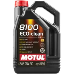Motul 8100 ECO CLEAN 0W/30 C2 Fiat ,Toyota 5L