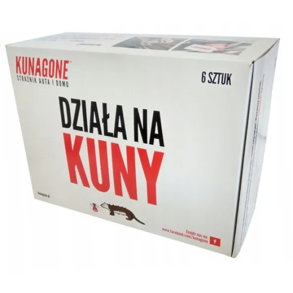Naturalny odstraszacz na kuny KUNAGONE 6-pak